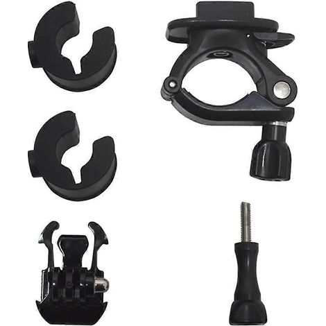 Support de guidon pour caméra d'action de moto, fixation par pince pour tube de 0,35 à 1,4 pouce de diamètre, compatible avec GoPro Insta360 (1/5)