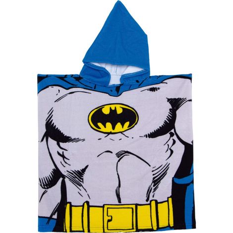 Poncho Microfibre avec capuche- Batman - 55x55CM (1/3)