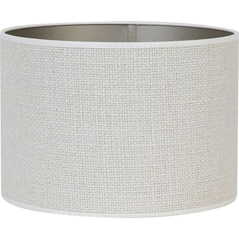 Light & Living - lampenschirm - Saverna - weiß - textil - Ø 40cm