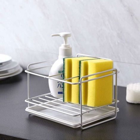 Porte Eponge evier Cuisine Organisateur evier Cuisine Rangement sous evier Rangement evier Cuisine Organisateur dvier ENEVAOCT (1/4)