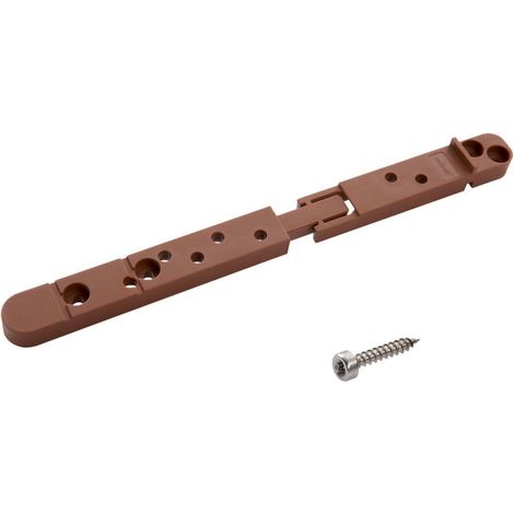wolfcraft Set di giunti per tavole dei terrazzi "Avvitamento a scomparsa", 700 pz. I 6974000 I Giunti per terrazzi in legno con avvitamento a scomparsa (1/6)