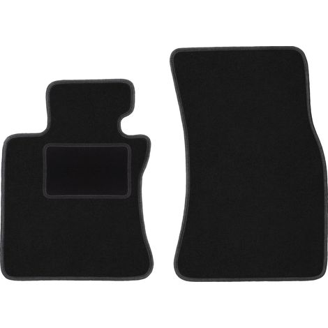 Alfombrillas delanteras para BMW 6 E64 Cabrio (2003-2010) color negro (1/5)