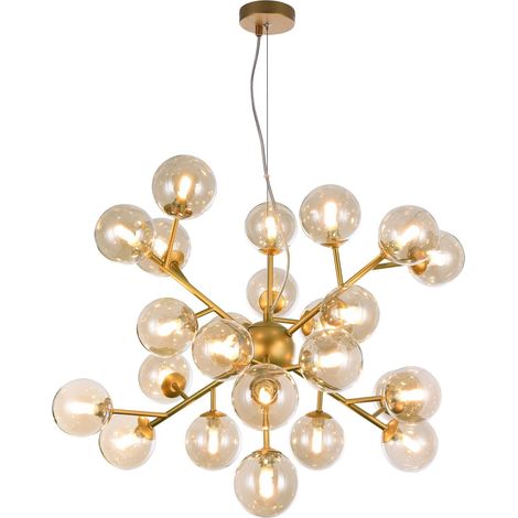 Lampada pendente Modern in Metallo Dallas Oro (1/5)