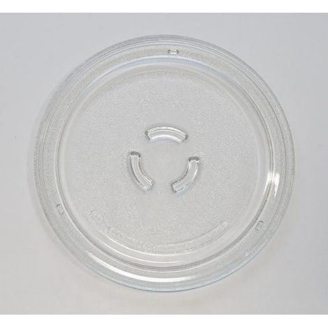 Plateau Micro-Ondes - Diamètre 25 Cm - Compatible Modèles Whirlpool Sélectionnés - Pièce de Rechange ×1