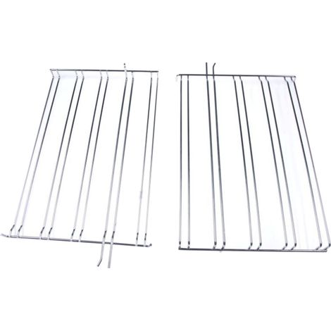 Ersatzteil - Ofengitter rechte Seite -  - BEKO, LEISURE, FAR, LISTO, AYA, ESSENTIEL B, DOMEOS, WHIRLPOOL, INDESIT, GRUNDIG