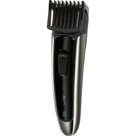 Clatronic HSM/R 3827 chrom-schwarz USB-C Tondeuse à barbe noir,argent (1/4)