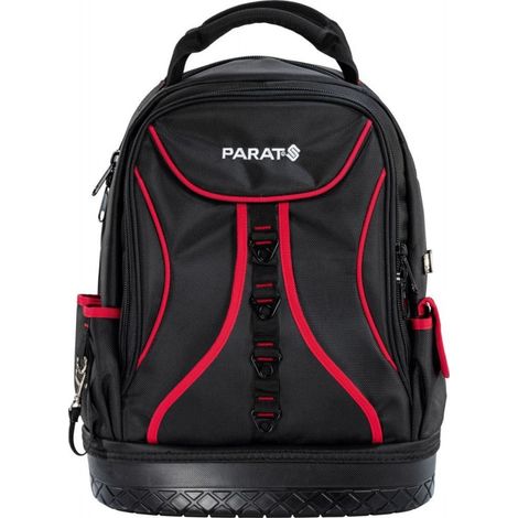 Parat Zaino Vuoto Per Attrezzi Basic Back Pack, Circa 50 Attrezzi, Borsa Ergonomica, Base Rinforzata