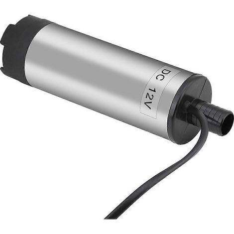 12 V Gleichstrom, 51 mm abnehmbare elektrische Tauchpumpe für Dieselkraftstoff, Wasser und Öl (1/5)