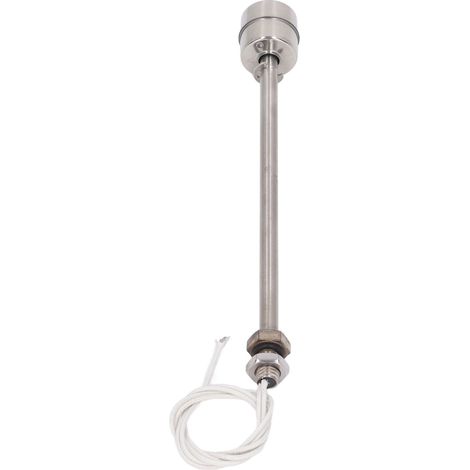 Capteur de niveau d'eau professionnel 304 acier inoxydable, interrupteur à flotteur 5Mpa 0-220V, sonde de niveau liquide résistante, longueur 5M, compatible réservoir et pompe. (1/5)