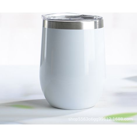 Gobelet isotherme droit de 590 ml (20 oz) en acier inoxydable 304, grande capacité, idéal pour la voiture ou le bureau. (1/4)