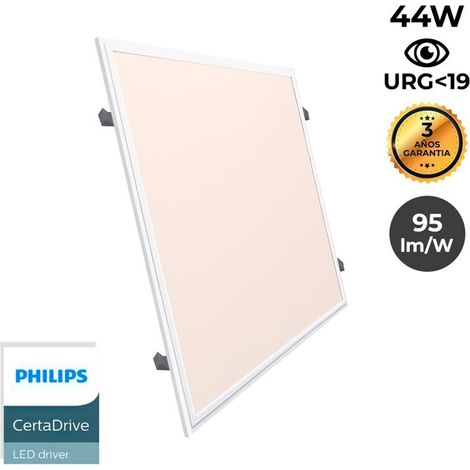 Barcelona Led – Panneau LED 60x60 extra-plat 44W – Driver Philips CertaDrive 1050MA – Faible éblouissement UGR19 – Angle d'ouverture 120° (1/5)