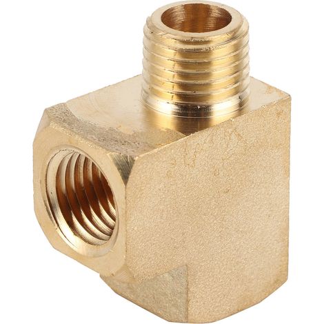 Té de tuyauterie en laiton massif - Raccord fileté mâle NPT - Résistance 1000 PSI (1/5)
