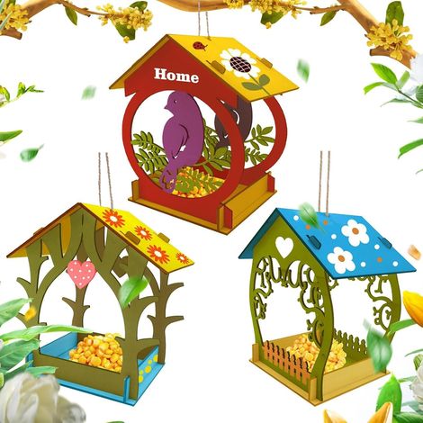 Vogelfutterhaus Große Vogelfutterstation Für Draußen