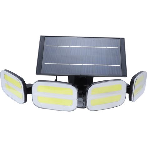 Solar-Wandleuchte für den Außenbereich mit Dual-Induktionssystem, drei Geschwindigkeitsstufen, geteiltem Design, IP65 wasserdicht, energiesparende Solar-Sicherheitsleuchte (1/5)