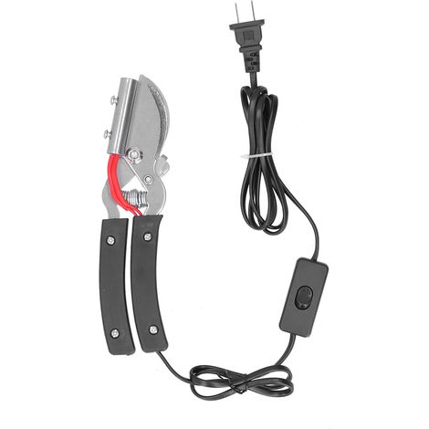 Beheizbare Schwanzschere – elektrisch – für Ferkel, Schafe, Hunde und Rinder – Landwirtschaftliche Geräte – 220-V-Stecker (CN-Stecker)