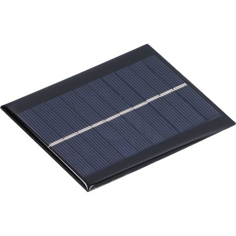2 Panneaux Solaires Polysilicium 100x70mm 1W 5V pour Chargeur de Batterie et Alimentation Électronique (1/5)