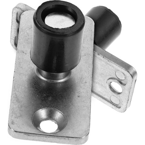 2 pièces guide de sol pour porte coulissante, inox (1/5)