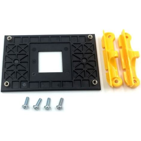 Support de rétention AM4 - QIILU - Dissipateur thermique CPU - Installation facile - Compatible Socket AM4 (1/4)