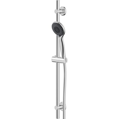 Clyde Polished Chrome Shower Slide Rail Kit (1/5)