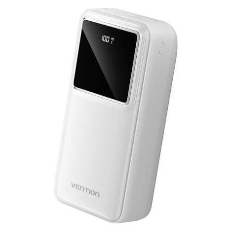 Powerbank 30000mAh Vention FHMW0/ 22.5W/ Blanca