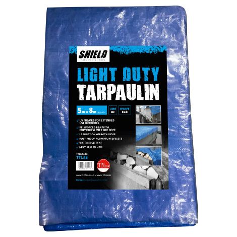 TIMCO Light Duty Tarpaulin Blue - 2 x 3m