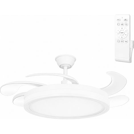 Ventilador Dc Blanco Función Verano-Invierno 59w 5900lm 3500-4000-6500k