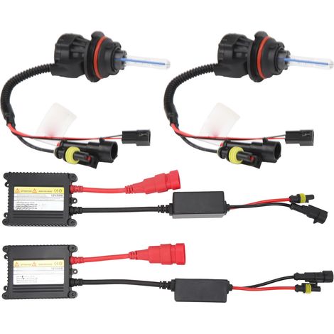 9004 Port 55W Xenonlampe für Autoscheinwerfer, 5500 lm, erweiterbares HID-Xenon-Beleuchtungsset für Abblend- und Fernlicht, 12V DC, 8000K (1/5)