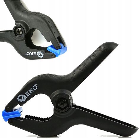 Pince à ressort geko g29930 plastique durable 100 mm (1/3)