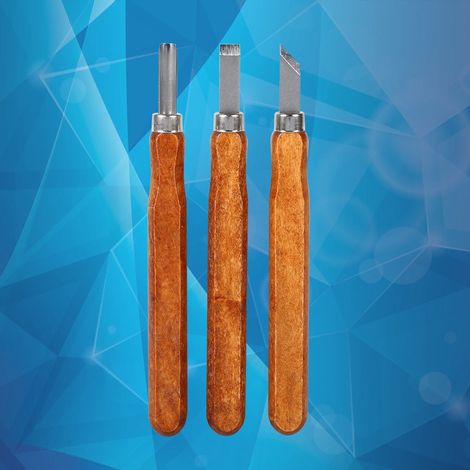 Kit de Sculpture sur Bois Miniature - Outils de Sculpture en Acier pour Artisanat et Bricolage