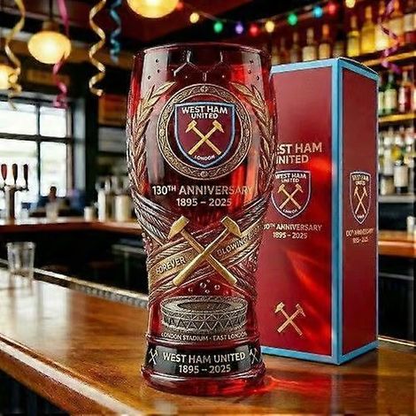 Verre à whisky élégant 2026 Édition anniversaire Édition collector Verre à bière transparent Articles de bar irlandais pour Papa Petit ami B9 D