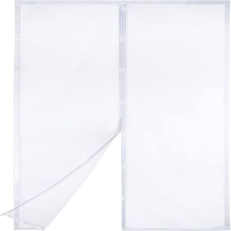 Moustiquaire Porte - 90x210 cm - Magnétique - Pour Porte Balcon Patio Terrasse - 1 Pièce (1/5)