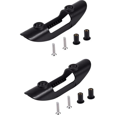 2 Pièces Crochet de Clips de Fixation d'aviron Accessoires de Fixation de Kayak Clip de Fixation pour Kayak matériel de Kayak Support de Pont de Kayak Accessoires de Kayak avec vis