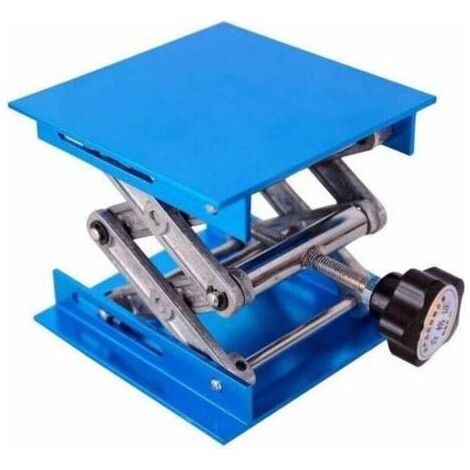 Table élévatrice en alumine de laboratoire (4 "), 4x4", charge maximale 10kg, cric de laboratoire pour soulever des instruments chimiques (1/4)