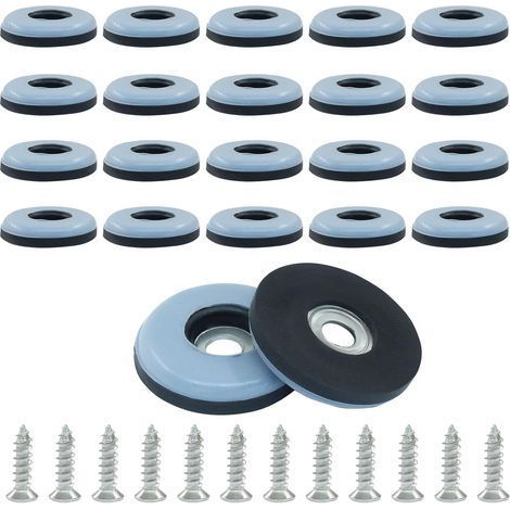 4 Pièces Coussinets Anti-Vibration Lave-Linge Sécheuse, Semelles Anti-Dérapantes pour Machine à Laver et Réfrigérateur (1/5)