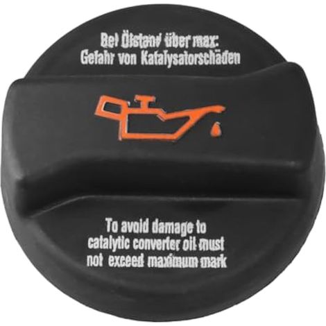 Bouchon de remplissage d'huile moteur, culasses 02113, noir (1/4)