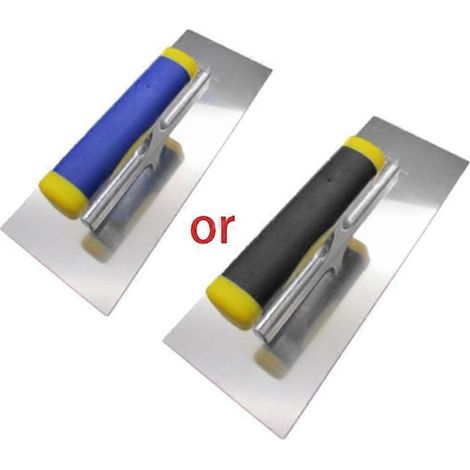 Truelle à plâtre pratique en acier inoxydable, outil de jointoiement pour carrelage et sols carrelés (1/5)