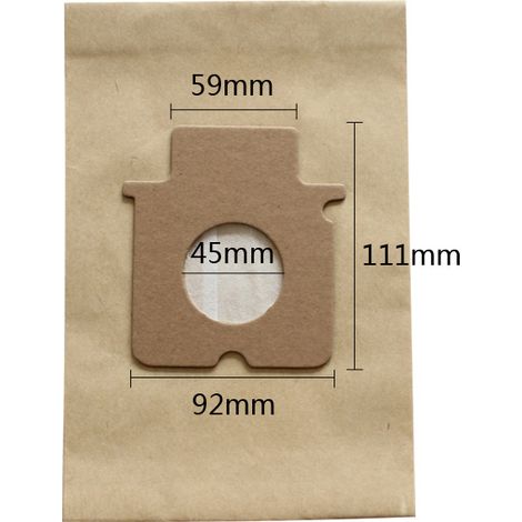 Zubehör für Staubsauger der Modelle MC-E7101/MC-E7301/MC-CG381/MC-CG465: Müllbeutel, Papiertüten, C-20E (1/5)