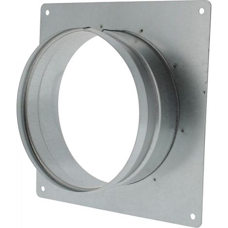 Vents – Flange murale Ø 315mm – Raccordement gaine ventilation alu, PVC, phonique – Installation facile avec trous pré-percés