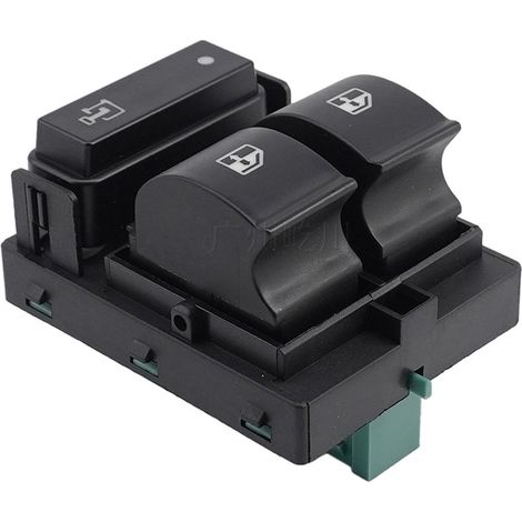 Interrupteur de commande de fenêtre de puissance des véhicules à moteur, bouton de commutateur de fenêtre électrique de voiture pour le relais Doblo Ducato Boxer 735421419 (1/5)