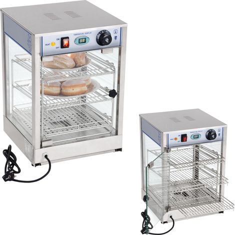 Vitrine chauffante 850W, largeur 35,5cm (1/5)