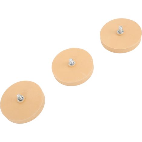 Roue grattoir à autocollants de 88 mm avec racleur en métal et lames en plastique pour dissolvant d'autocollants de voiture (1/5)