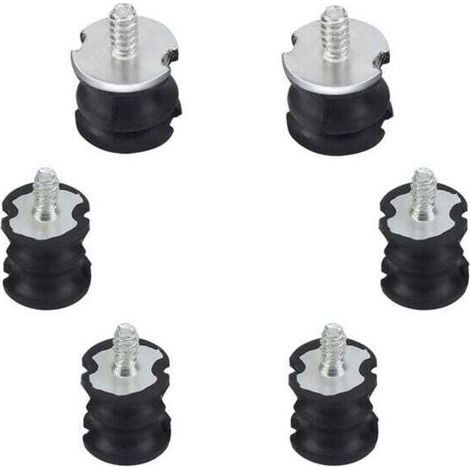 Tampone tampone per motosega AV a 6 pezzi, elemento tampone di montaggio, ricambi per motosega per Husqvarna 61 66133136141 272S 266268 272XP (1/4)