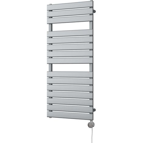 Typhoon - Silver Electric Towel Rail H1156mm x W500mm 600w Thermostatic (1/3)
