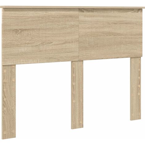Maison Exclusive - Kopfteil Sonoma-Eiche Holzwerkstoff