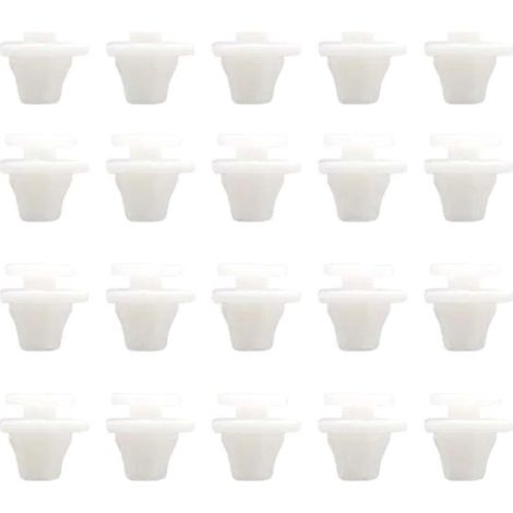 20 clips de joint d'étanchéité inférieur extérieur de porte pour Honda CR-V 2002 et suivants 75315-S9A-004 (1/5)