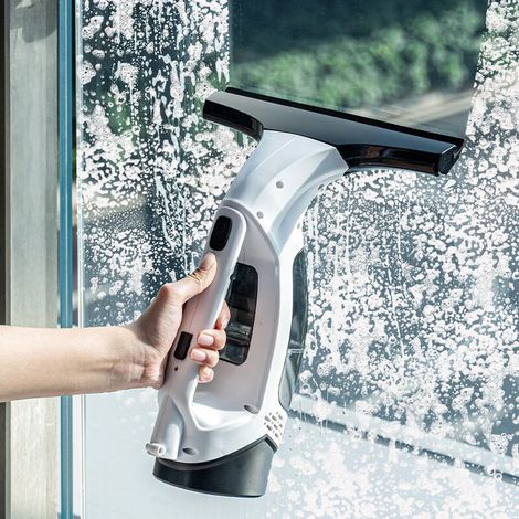 New small electric handheld window cleaner with strong water absorption and high efficiency.
