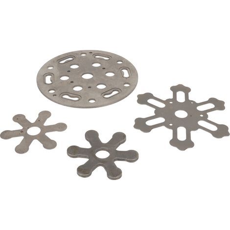 Ensemble de 4 plaques de soupapes métalliques pour compresseur de climatisation automobile SD 6V12 (1/2)