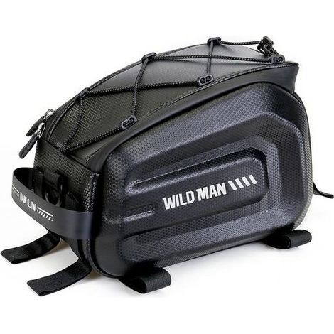 Copertura per portabici Wildman GD5 nera (1/5)