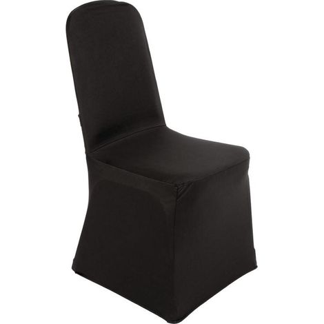 Housse de Chaise de Banquet Noire - Bolero (1/4)