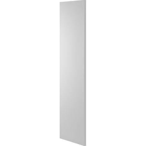Radiateur électrique 450W vertical 100x40 cm modèle Monochrome blanc (1/5)